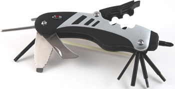 The Ultimate Gun Multi Tool by Avid Design - Fully Open