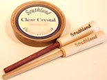 Classic II Clear Crystal Turkey Call with Walnut Base and 2 Strikers by Southland Game Calls for Turkey Hunters and Collectors