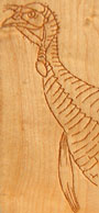 Limited Edition Cedar Custom Boat Paddle Maple Lid by Southland Game Calls for Turkey Hunters and Collectors