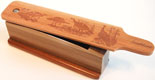Poplar Custom Box Call with Laser-Engraved Cherry Lid by Southland Games Calls for Turkey Hunters and Collectors