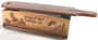 Golden Deluxe Poplar Custom Box Call with Laser-Engraved Walnut Lid "Good Gobbling 2003" LEFT-SIDE by Southland Games Calls for Turkey Hunters and Collectors