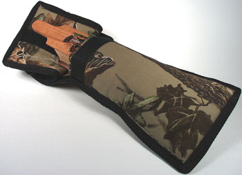 Turkey Hunting Secrets Camo Padded Box Call Holster by Roger Raisch Hunting Products