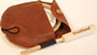 Turkey Hunting Secrets Leather Friction Call Holster by Roger Raisch Hunting Products for Turkey Hunting