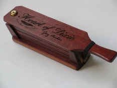 Dixie Purpleheart Custom Box Call by Heart of Dixe Game Calls