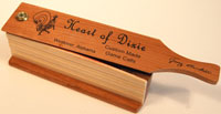 Heart of Dixie Poplar Box Turkey Call with Cherry Lid by Heart of Dixie for Turkey Hunters