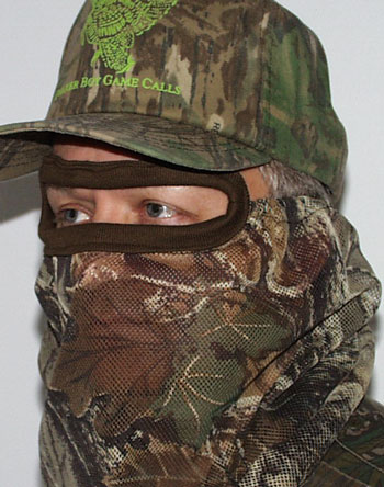 Quaker Boy Bandito Face Mask-Realtree Hardwoods Camo