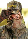 Quaker Boy Bandito Face Mask-Mossy Oak Elite Camo