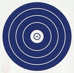 Delta Single Spot Indoor Face Paper Target for Archery Lovers