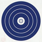 Delta Single Spot Indoor Face Paper Target for Archery Lovers