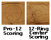 Delta IBO (centered) and ASA (off-center) Scoring Ring on Microcellular Vitals