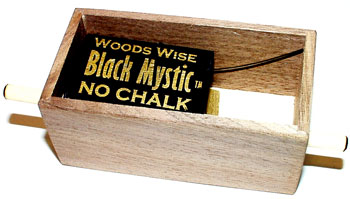 Woods Wise Black Mystic "No Chalk" Push Pin Box Call