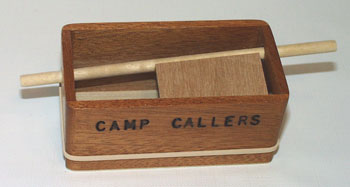 Camp Callers Push-Pin Box Call