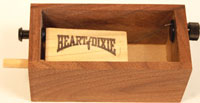 Heart of Dixie Push Button Box Turkey Call for Turkey Hunting