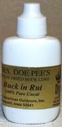 Mrs. Doe Pee's Buck in Rut Freeze Dried Urine Buck Lure